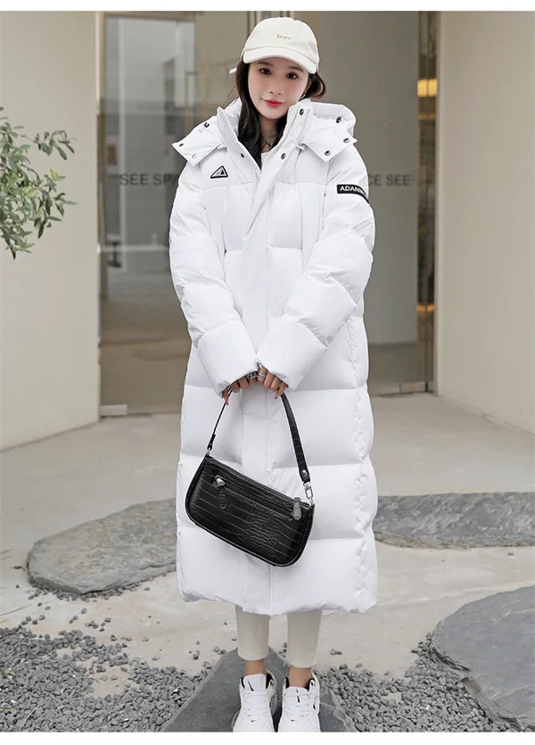 Unisex Long Down Puffer Coat - Extra Warm & Stylish Winter Jacket