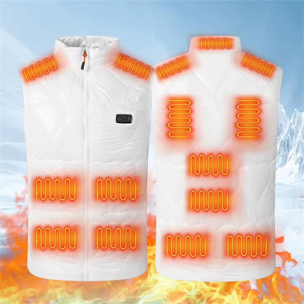 Women's 15 Heat Zones USB Heated Vest