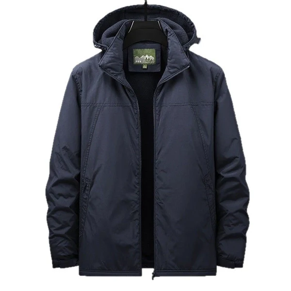 Unisex Winter Hooded Jacket with Warm Lining