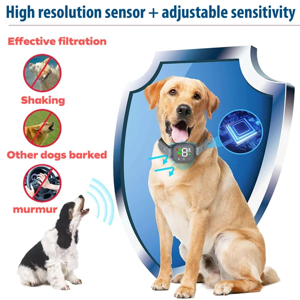 2025 Upgraded Color Screen Anti-Barking Dog Collar