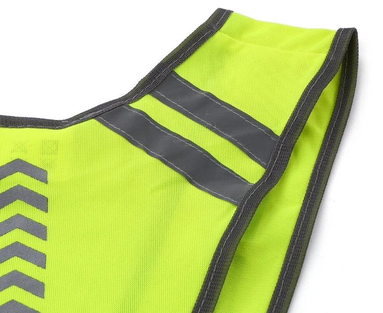 Outdoor Sports Running Cycling Reflective Vest with Pocket High Visibility Safety Vest
