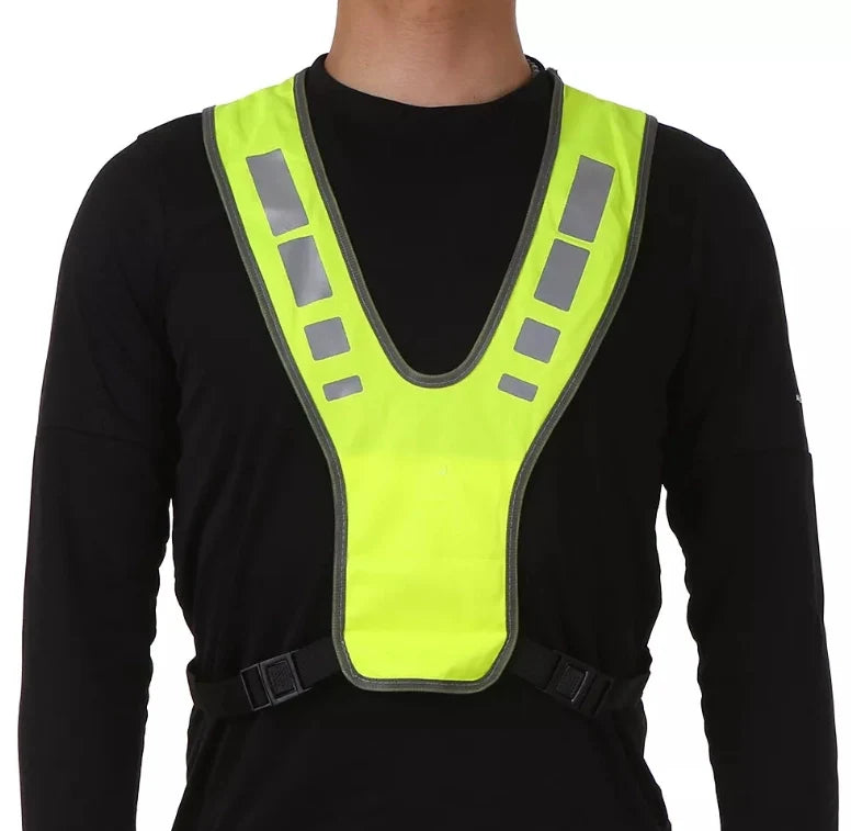 Outdoor Sports Running Cycling Reflective Vest with Pocket High Visibility Safety Vest