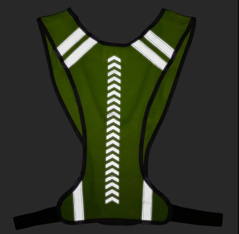 Outdoor Sports Running Cycling Reflective Vest with Pocket High Visibility Safety Vest