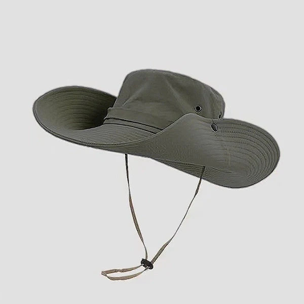 Waterproof Outdoor Sun Hat for Women – Quick-Dry Nylon Bucket Hat with Cowboy Style for Hiking, Camping & Summer Adventures