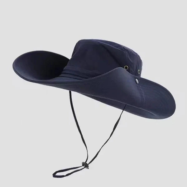 Waterproof Outdoor Sun Hat for Women – Quick-Dry Nylon Bucket Hat with Cowboy Style for Hiking, Camping & Summer Adventures