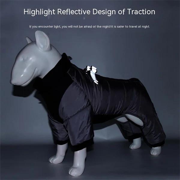 Waterproof Winter Dog Jacket – Cozy & Warm for Small & Medium Dogs