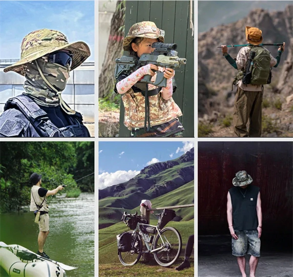 Winter Camouflage Full Face Cycling Mask – Fleece-Lined Windproof Balaclava for Motorcycle Riding