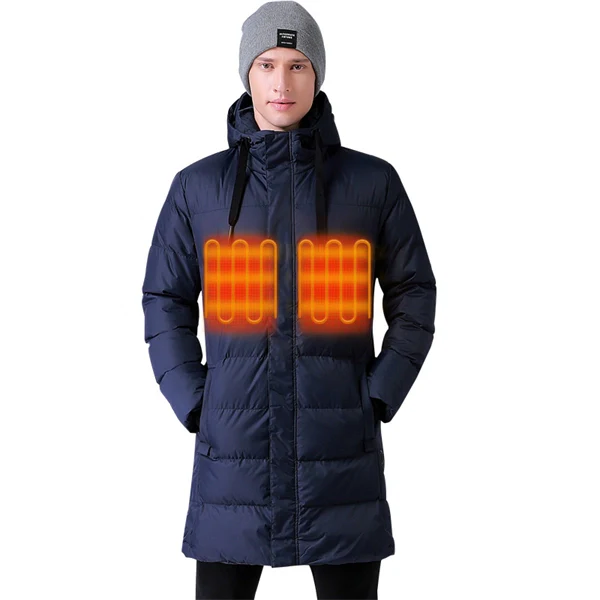 Winter Heated Puffer Coat – Adjustable Electric Warmth