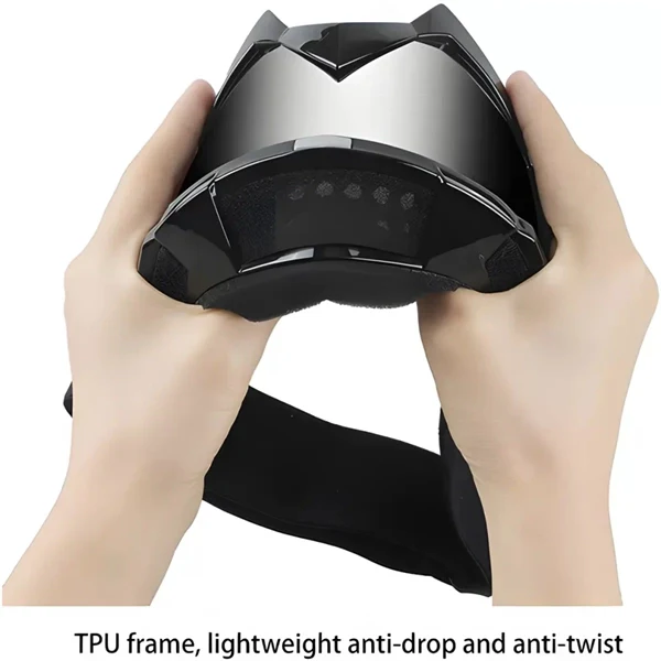 Winter Sports Face Mask with Anti-Fog Goggles - Windproof & UV Protection