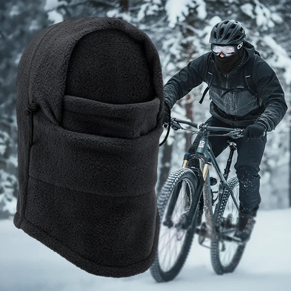 Winter Thermal Fleece Balaclava – Windproof Cold Weather Ski Mask for Cycling, Hiking & Outdoor Sports
