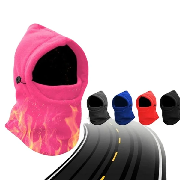 Winter Thermal Fleece Balaclava – Windproof Cold Weather Ski Mask for Cycling, Hiking & Outdoor Sports
