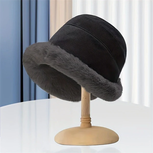 Women’s Winter Warm Plush Ear Protection Fisherman Hat - Cozy & Thick, Perfect Christmas Gift