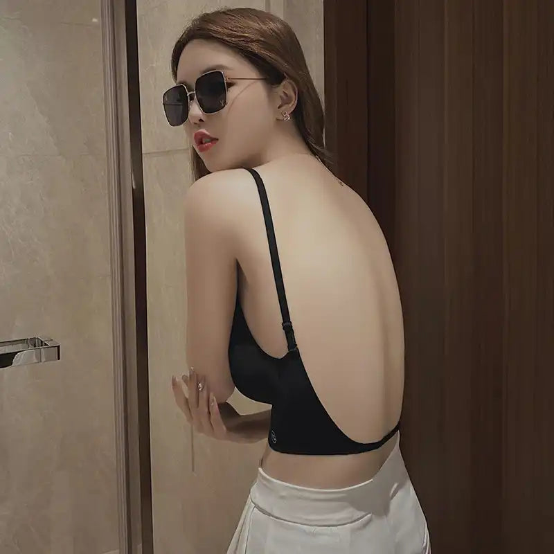Wireless U-Back Bra - Lightweight Push-Up & Breathable for Summer