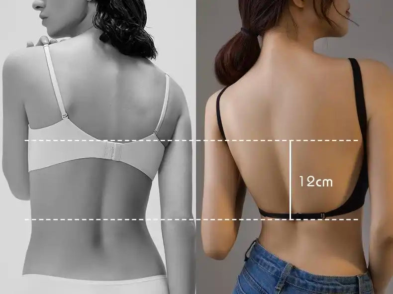 Wireless U-Back Bra - Lightweight Push-Up & Breathable for Summer