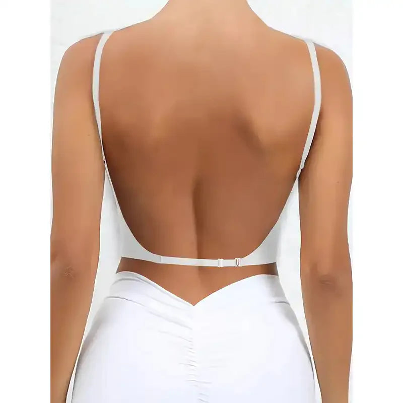 Wireless U-Back Bra - Lightweight Push-Up & Breathable for Summer