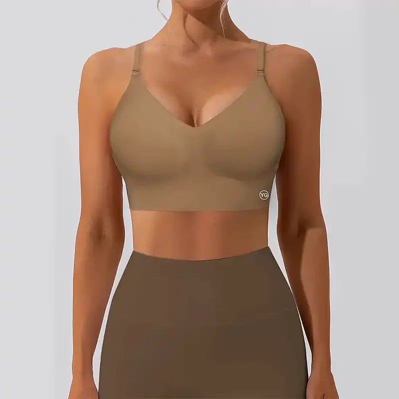 Wireless U-Back Bra - Lightweight Push-Up & Breathable for Summer
