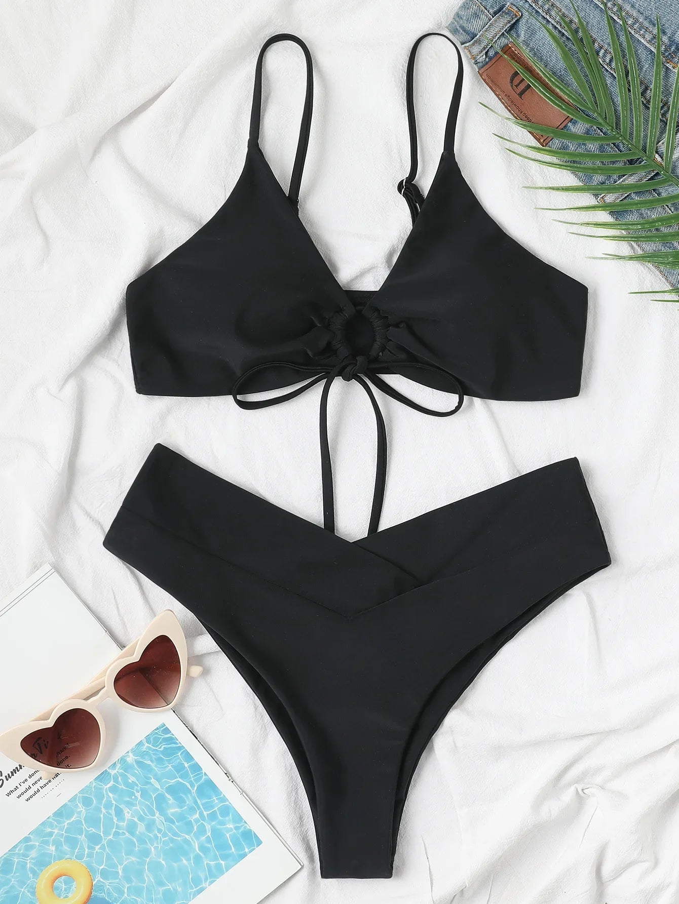 Women Push Up Bikini High Waist Brazilian Swimsuit