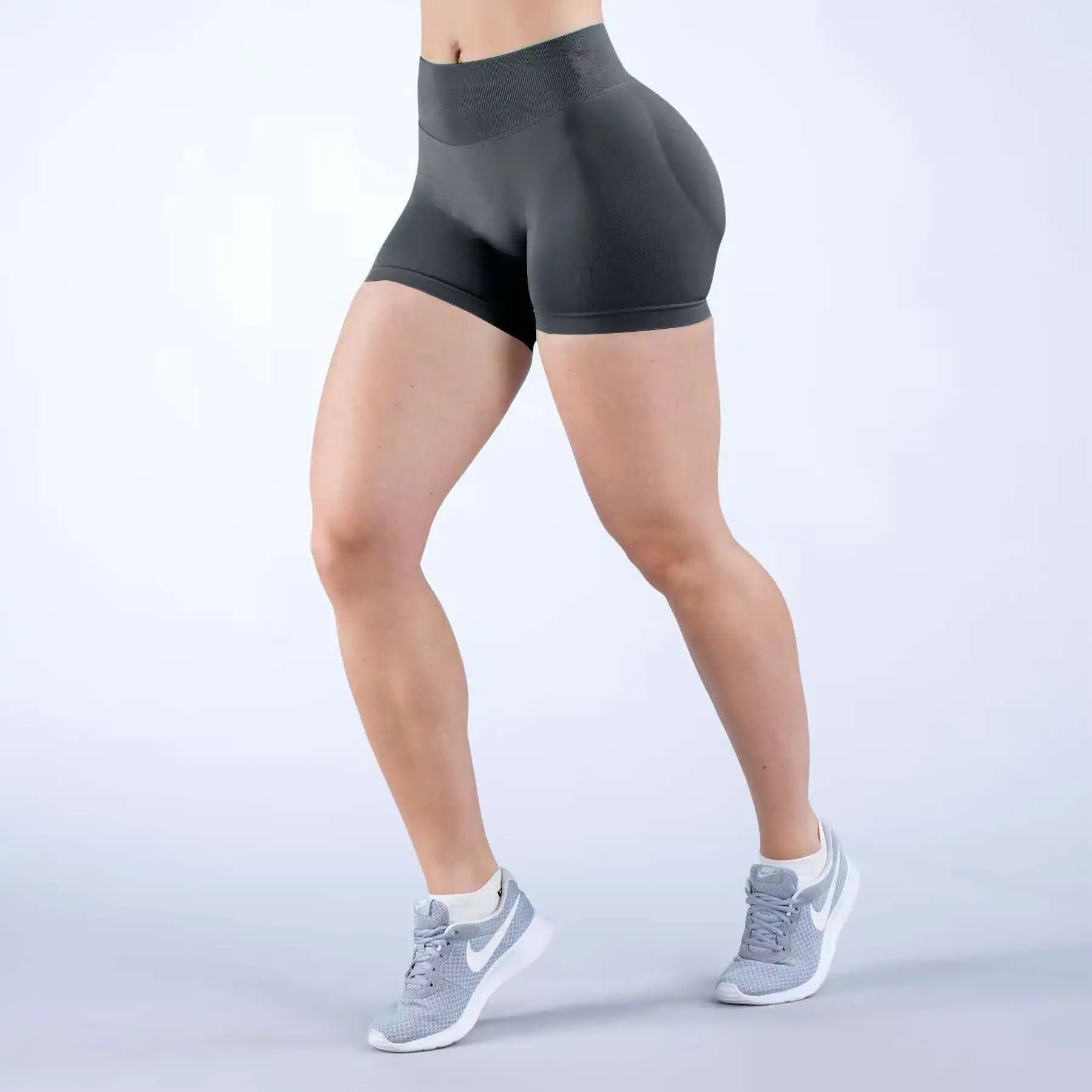 Women's 3" Seamless Quick Dry Running Shorts - Yoga, Fitness