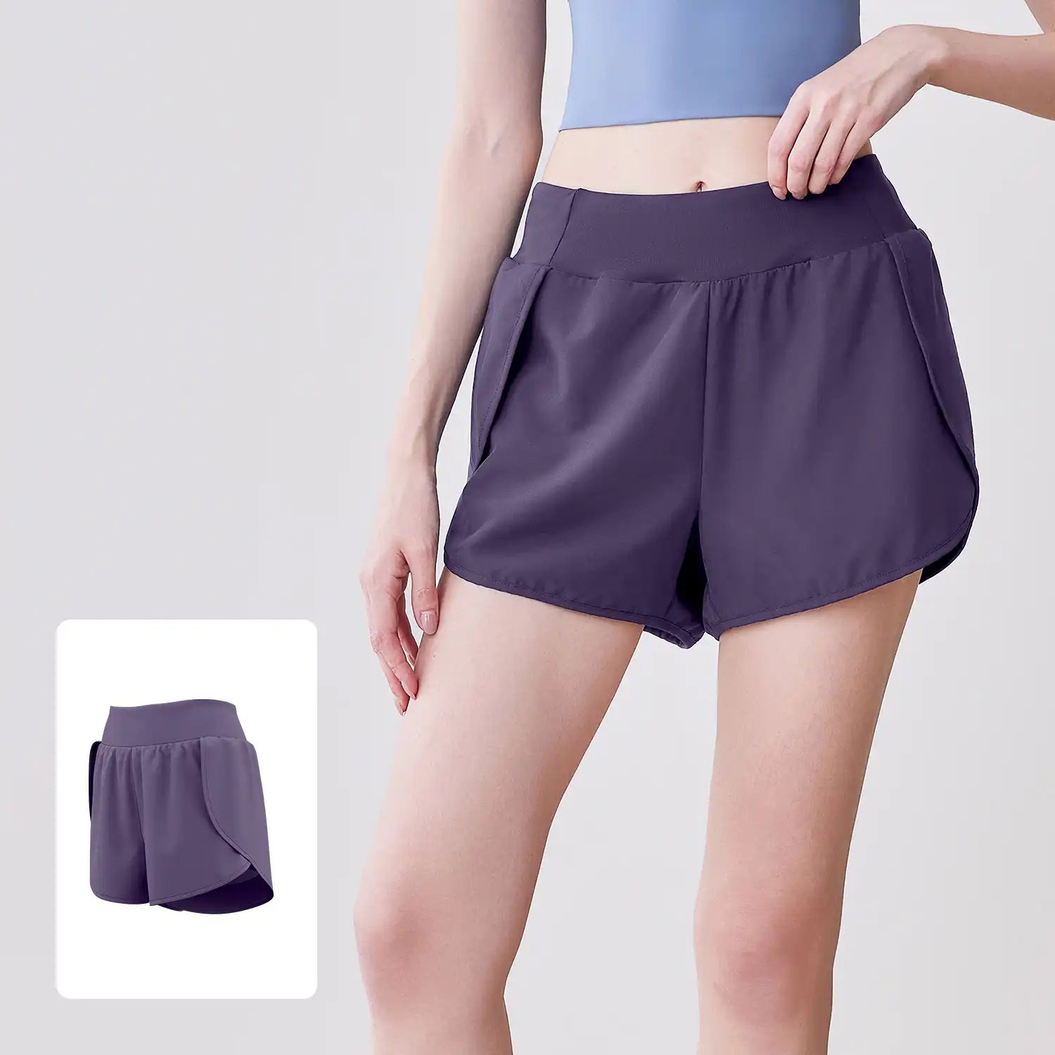 Women's Casual Running Shorts with Pockets - Lightweight Loose Fit for Gym & Yoga