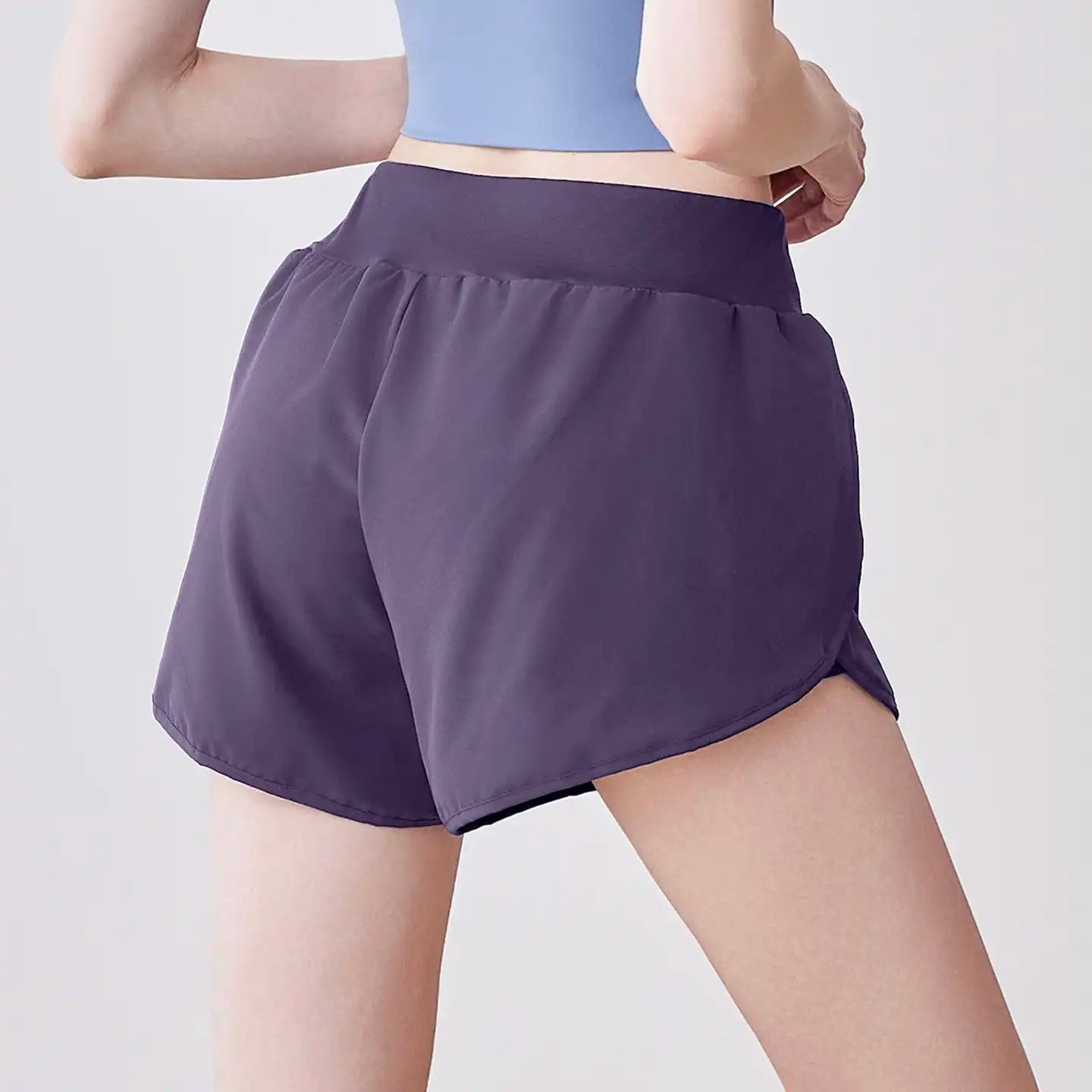 Women's Casual Running Shorts with Pockets - Lightweight Loose Fit for Gym & Yoga