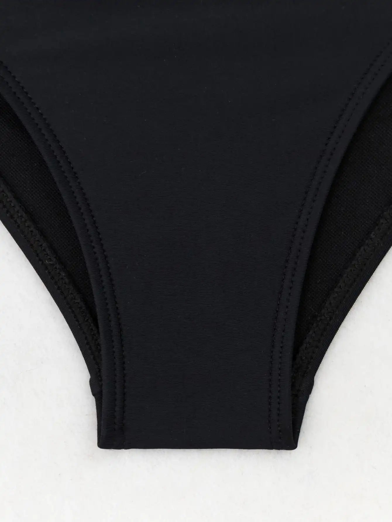 Women's Color Block Push-up High Waist Tummy Control Bikini Set