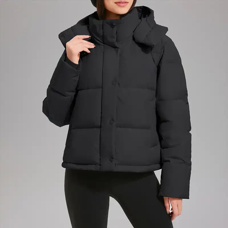 Women's Cropped Down Shell Jacket