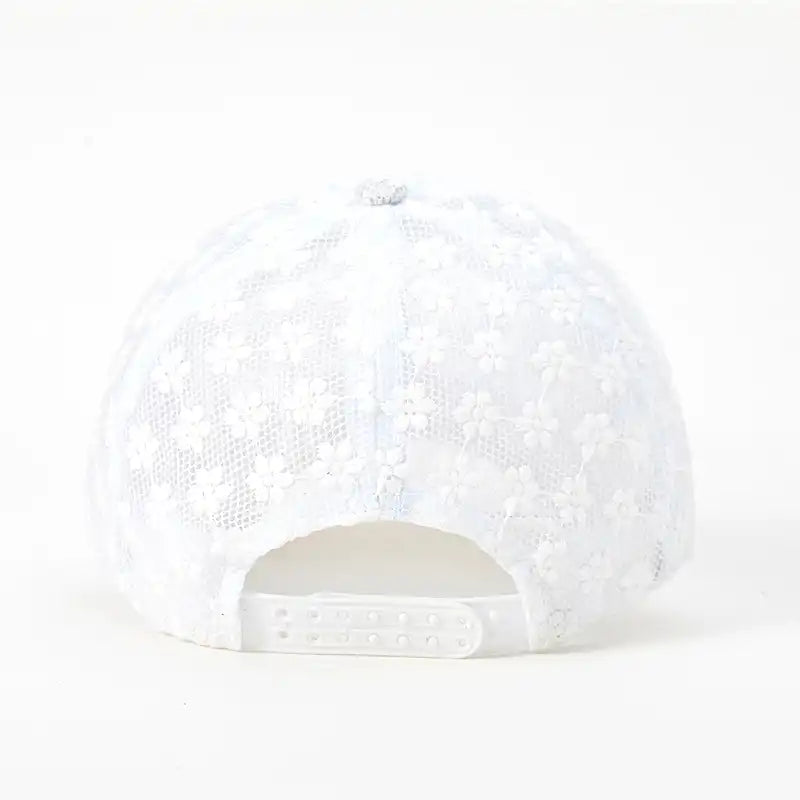 Women's Hollow Flower Baseball Cap Lace Sun Hat