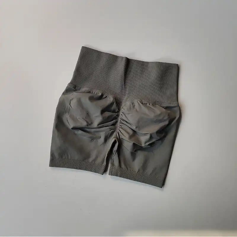 Women's Seamless Workout Shorts - Anti-Chafe Yoga & Running Shorts