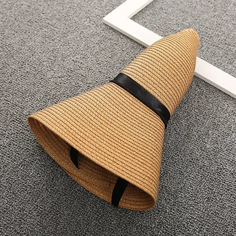 Women's Summer Floppy Straw Hat Beach Sun Hat