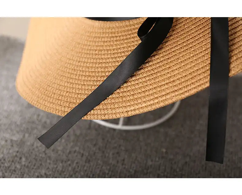 Women's Summer Floppy Straw Hat Beach Sun Hat