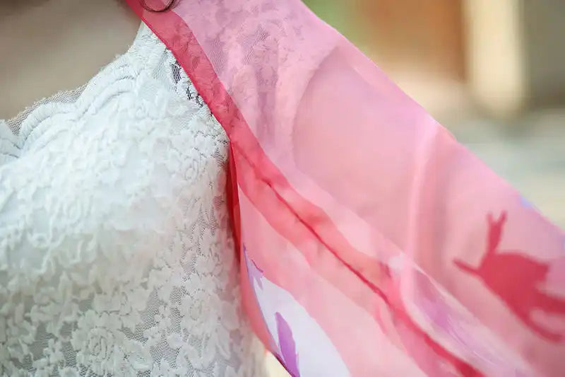 Women's Sun Protection Shawl - Ultralight & Breathable Chiffon Sleeve Cover