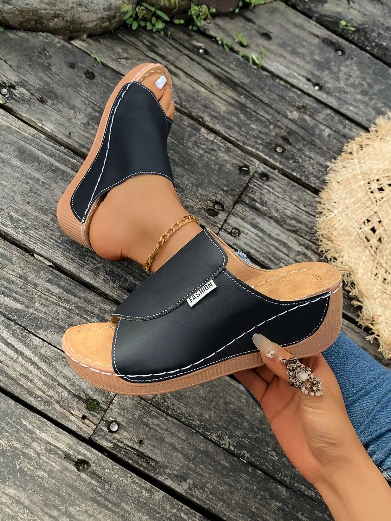 Women's Support Slides - Comfy Arch & Bunion Relief