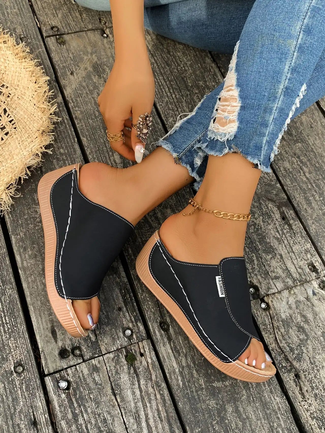 Women's Support Slides - Comfy Arch & Bunion Relief