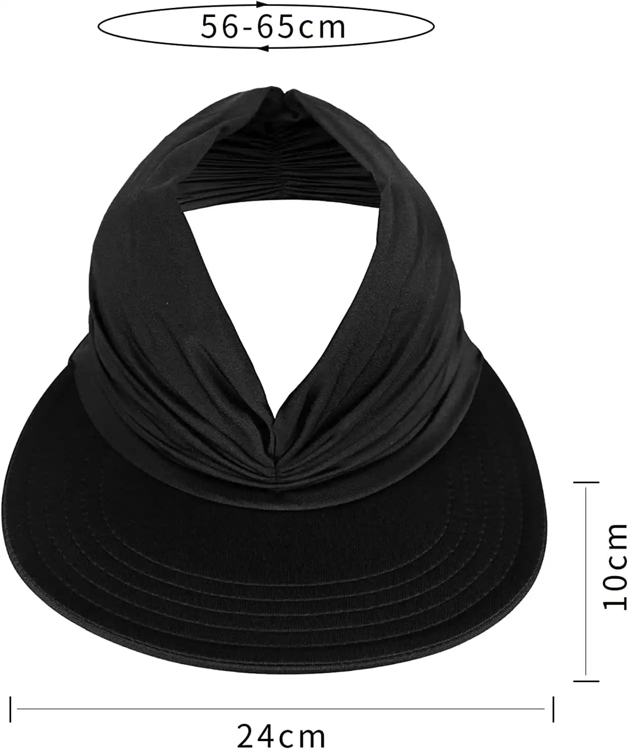 Women's Wide Brim Sun Hat Anti-UV Adjustable Beach Hat