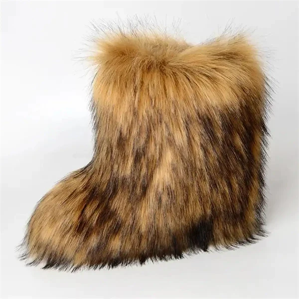 Women's Fluffy Snow Boots