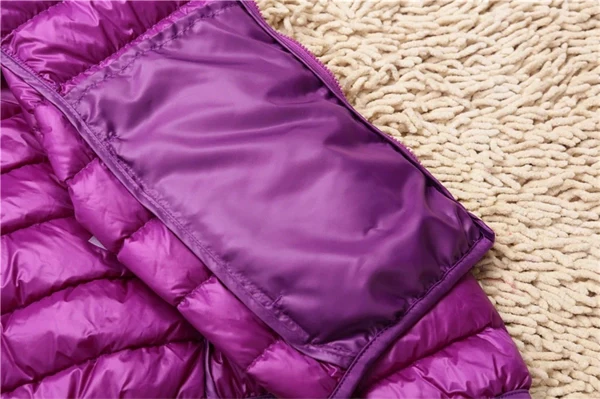 Women’s Lightweight Packable Puffer Jacket with Hood – Plus Size up to 7XL