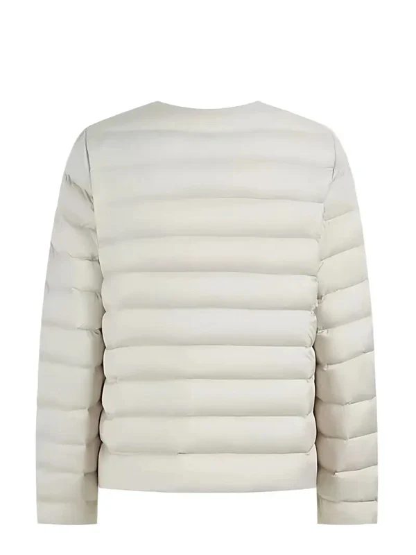 Women’s Lightweight V-Neck Down Jacket – Warm Winter Coat, Button Front, Long Sleeve, Solid Color, Casual & Portable