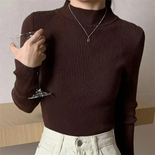 Women's Mock Neck Sweater