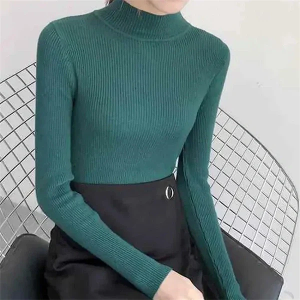 Women's Mock Neck Sweater