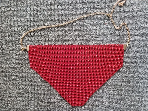 Women's Party Rhinestone Face Mask – Shiny Metallic Mesh Masquerade Club Accessory