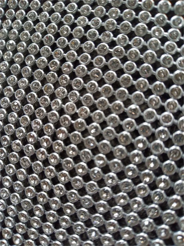 Women's Party Rhinestone Face Mask – Shiny Metallic Mesh Masquerade Club Accessory