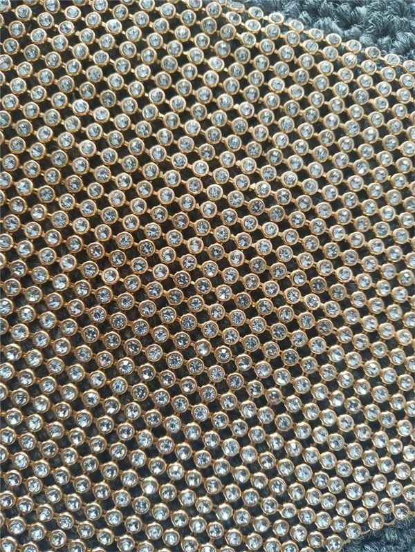 Women's Party Rhinestone Face Mask – Shiny Metallic Mesh Masquerade Club Accessory