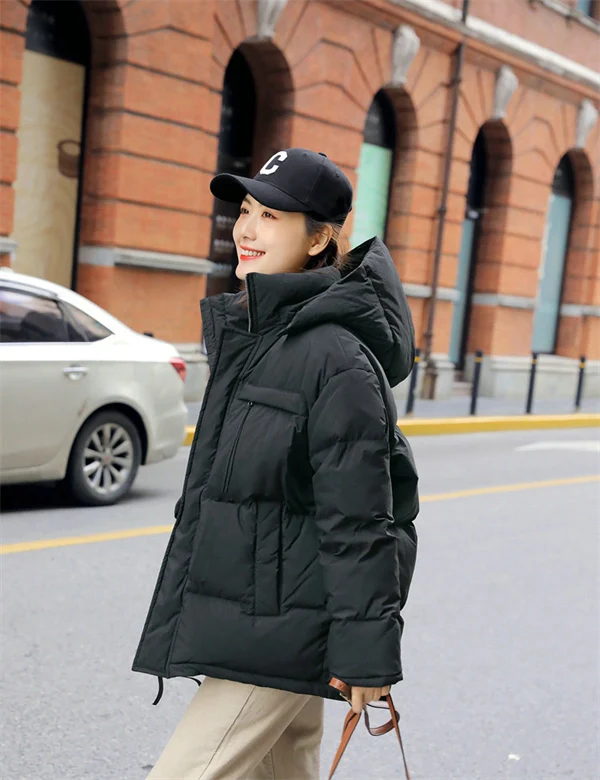 Women's Short Duck Down Puffer Jacket