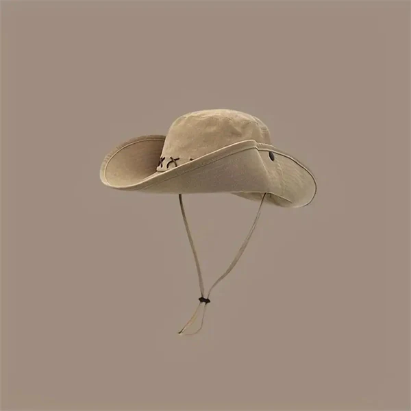 Women’s Western Cowboy Hat – Sun Protection Hat for Hiking, Camping & Summer Travel