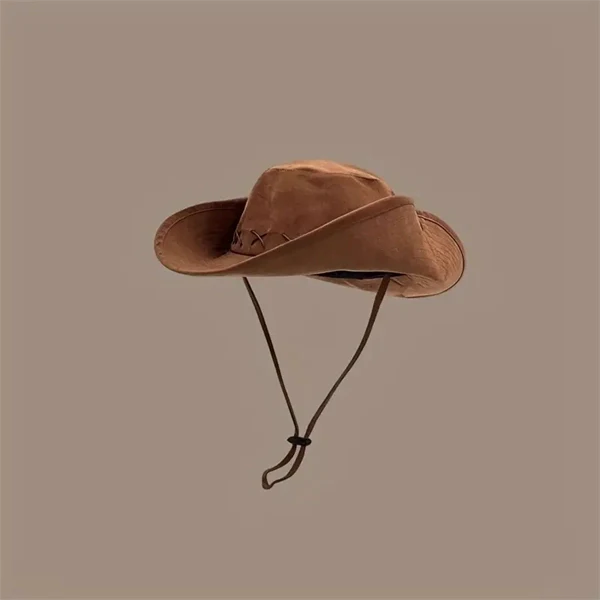 Women’s Western Cowboy Hat – Sun Protection Hat for Hiking, Camping & Summer Travel