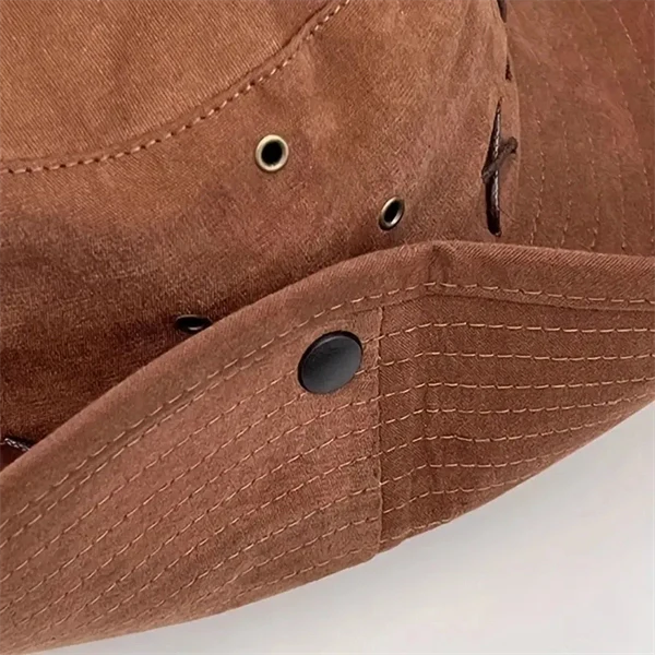 Women’s Western Cowboy Hat – Sun Protection Hat for Hiking, Camping & Summer Travel