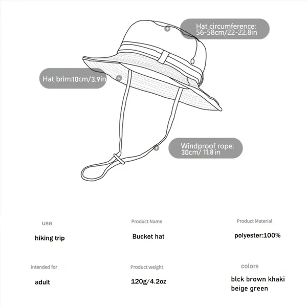 Women’s Western Cowboy Hat – Sun Protection Hat for Hiking, Camping & Summer Travel