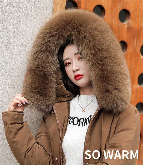 Women's Winter Parka Coat – Mid-Length Puffer Jacket, Warm Cotton Padding, Oversized Fit 2025 Fashion