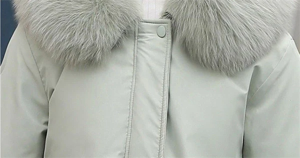 Women's Winter Parka Coat – Mid-Length Puffer Jacket, Warm Cotton Padding, Oversized Fit 2025 Fashion