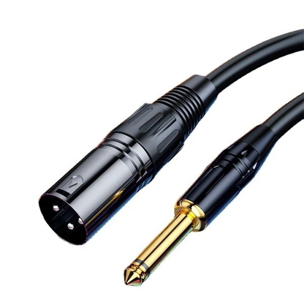 6.35mm to XLR Female Audio Cable - Balanced Microphone, Mixer, & Speaker Connection